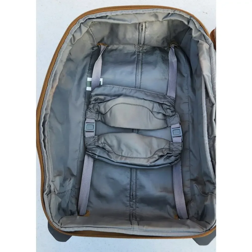 BRIGGS & RILEY (BU122X) BRX 22″ Explore Upright‎ Rolling Carryon Luggage Brown